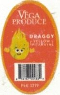 Vega Produce draggy yellow pitahaya 852167004830 plu 3319