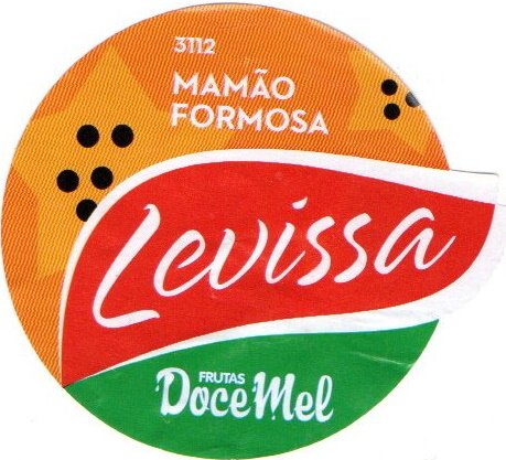 levissa frutas doce mel 3112 mamao formosa