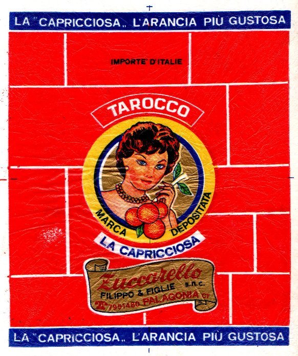 Tarocco la capricciosa l arancia piu gustosa zuccarello filippo & figlie palagonia importe d italie