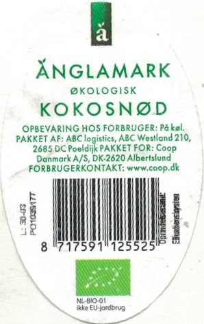 Anglamark okologisk kokosnod 8717591125525 oprindelsesland elfenbeinkysten