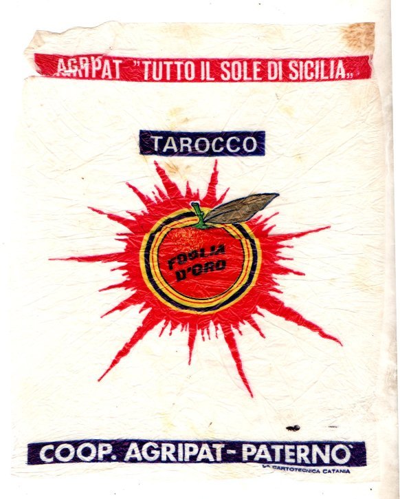 Tarocco foglia d oro agripat tutto il sole di sicilia coop. agripat paterno