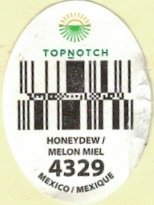 Topnotch honeydew melon miel 4329 mexico mexique
