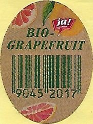 Ja! naturlich bio grapefruit 90452017
