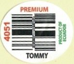 Premium 4051 product of ecuador tommy