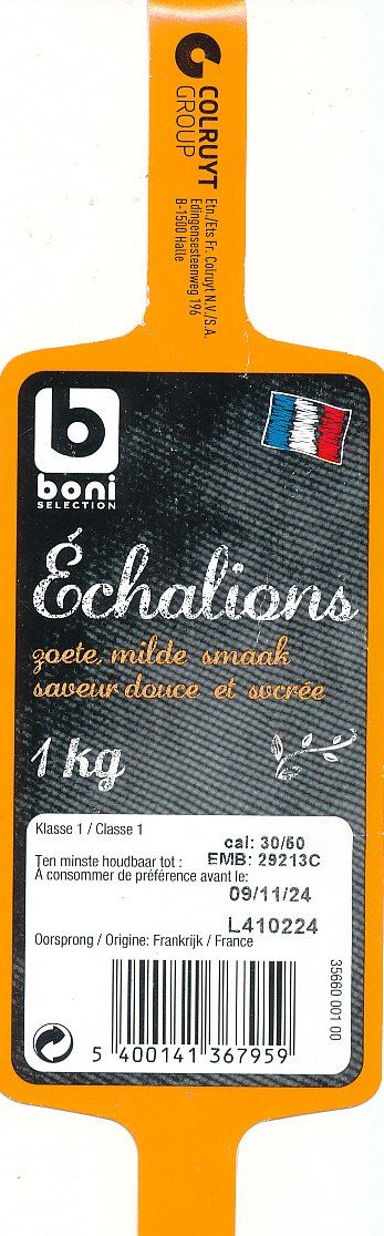 B boni échalions 5400141367959