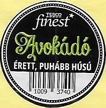 Tesco finest avokado erett puhabb husu 10093740