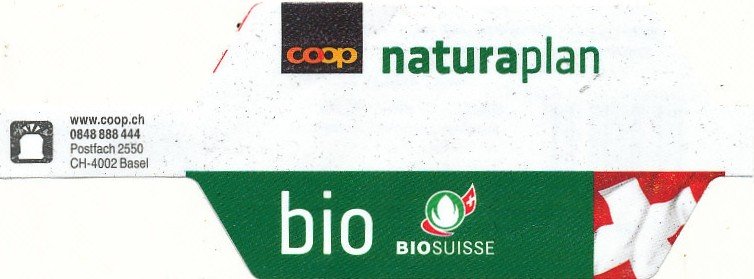 Coop naturaplan bio biosuisse