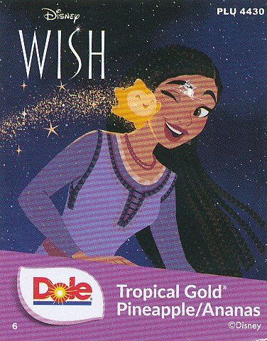 Dole tropical gold  disney wish 6 0643126072065 C6
