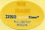 Tesco magyar frisset sargadinnye plu 282107 roszik