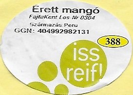 Erett mango fajta kent szarmazas: peru ggn: 404992982131 388 iss reif!