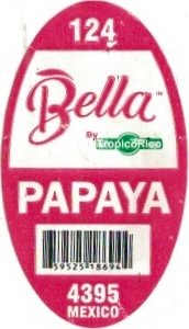 Bella by tropical rico papaya 659525186944 4395 mexico
