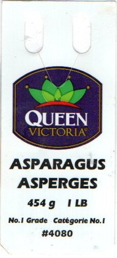 queen victoria asparagus asperges #4080 product of mexico 060556158105