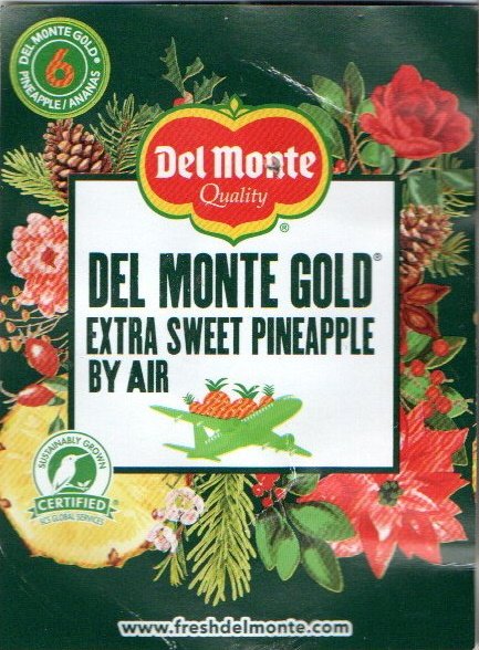 del monte gold extra sweet pineapple by air del monte gold 6 5050372130053
