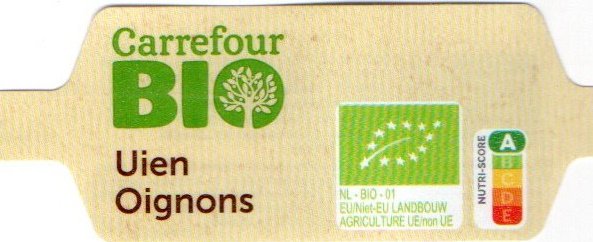 carrefour bio uien oignons nl-bio-01 landbouw 5400101076136