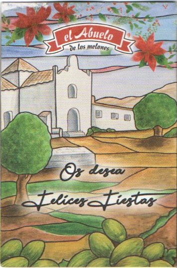 el abuelo de los melones os desea felices tiestas
