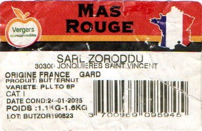mas rouge vergers ecoresponsables sarl zoroddu origine france butternut 3700969095946