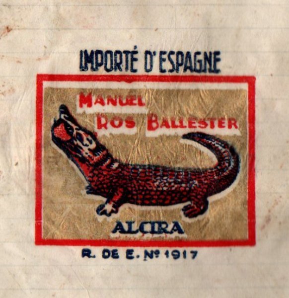 manuel ros ballester alcira re 1917 importe d espagne