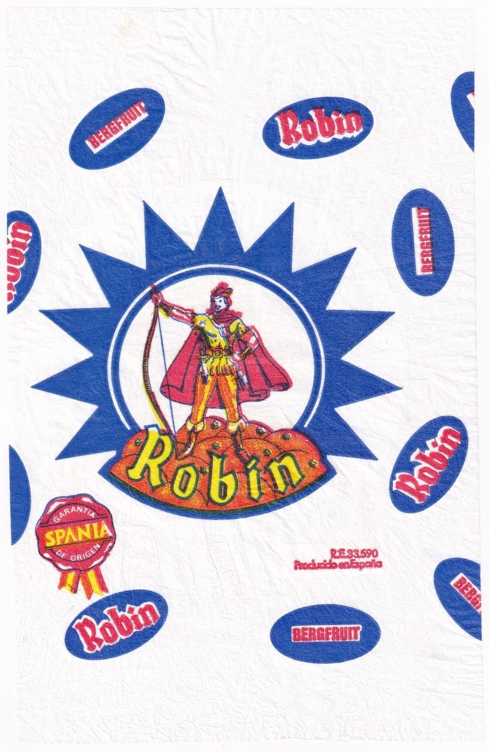 Robin bergfruit spania producido en espana