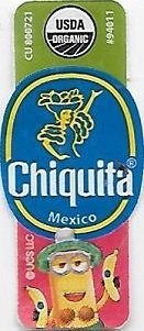Chiquita mexico cu 800721 usda organic #94011 ucs llc