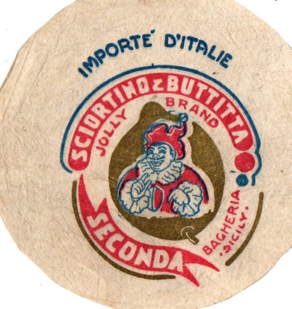 Jolly brand sciortino & buttitta seconda bagheria sicily importe d italie