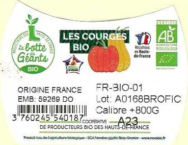 la botte des geants bio producteurs des hauts de france les courges bio