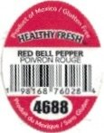 Healthy Fresh product of mexico glutten free red bell pepper poivron rouge 198168760284 #4688