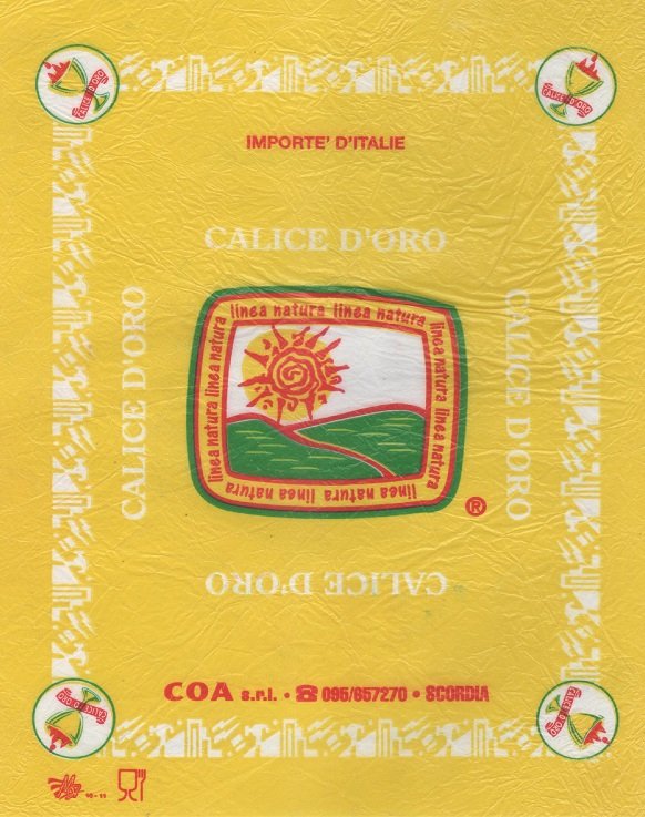 Linea natura calice d oro coa
