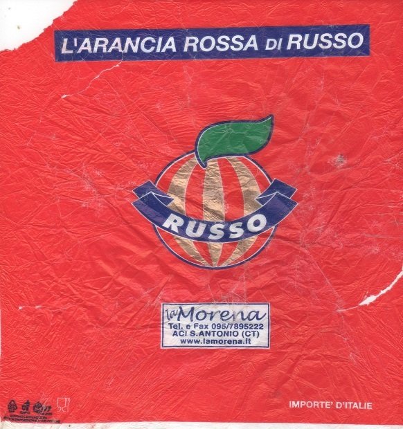 Russo l arancia rossa di russo la morena importe d italie