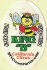 King B plu #3029 california citrus btvcrownfarms.com