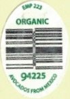 emp 223 organic 94225 avocados from mexico