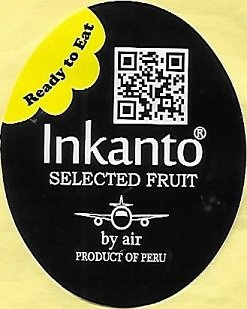 Inkanto selected fruit ready to eat by air product of peru