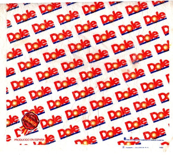 Dole spania producido en spana
