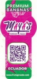 Maya s premium bananas forever fresh ecuador www.fruitagrande.com