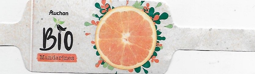 Auchan bio mandarines 1kg origine espagne 8435177025136