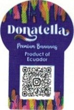 Donatella premium bananas product of ecuador