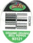 Legacy Farms mexico organic orange bell pepper 93121