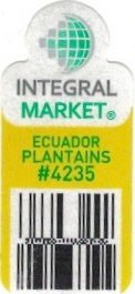 Integral Market ecuador plantains #4235