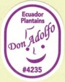 Don Adolfo ecuador plantains #4235