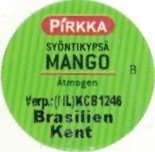Pirkka syontikypsa mango atmogen brasilien kent