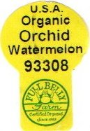 full belly farm u.s.a. organic orchid watermelon 93308