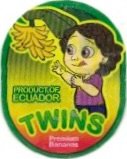 Twins product of ecuador premium bananas