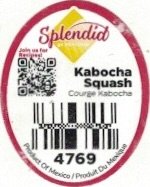 Splendid by provenir join us for recipes! kaboche squash courge kabocha 4769 product of mexico produit du mexique