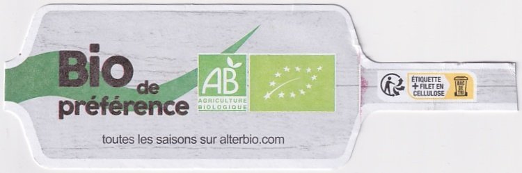 Bio de preference toutes les saisons sur alterbio,com