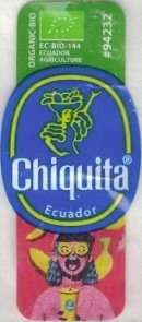 Chiquita organic bio #94232 ec-bio-144 ecuador agriculture ecuador