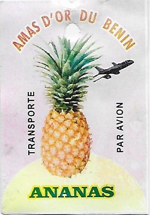 Amas d or du benin transporte par avion ananas muri au soleil du benin 9782520220090