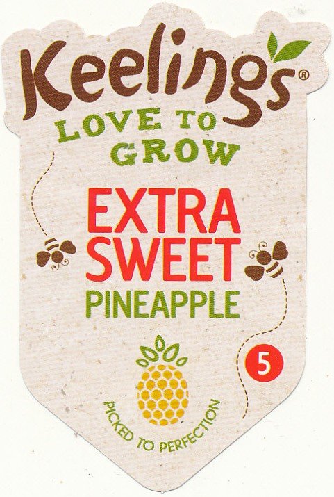 Keelings love to grow extra sweet pineapple 5 5099400004744