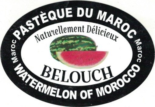 Belouch pasteque du maroc naturellement delicieux watermelon of marocco