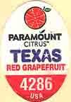 paramount citrus texas red grapafruit 4286 usa