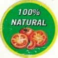 100% natural