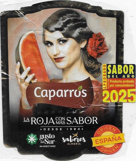 Caparros premium la roja con mas sabor 2025 origen espana